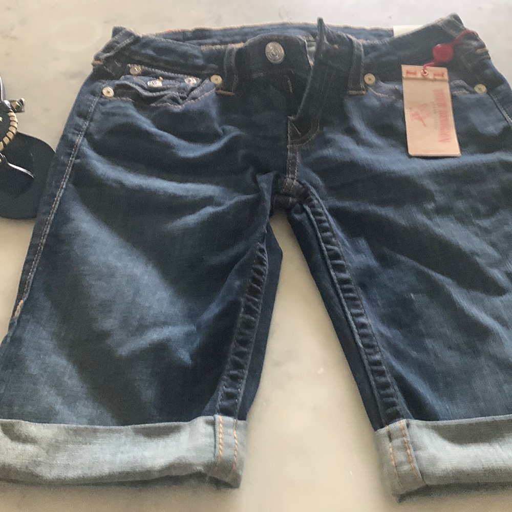 True Religion shorts.  Never been worn!